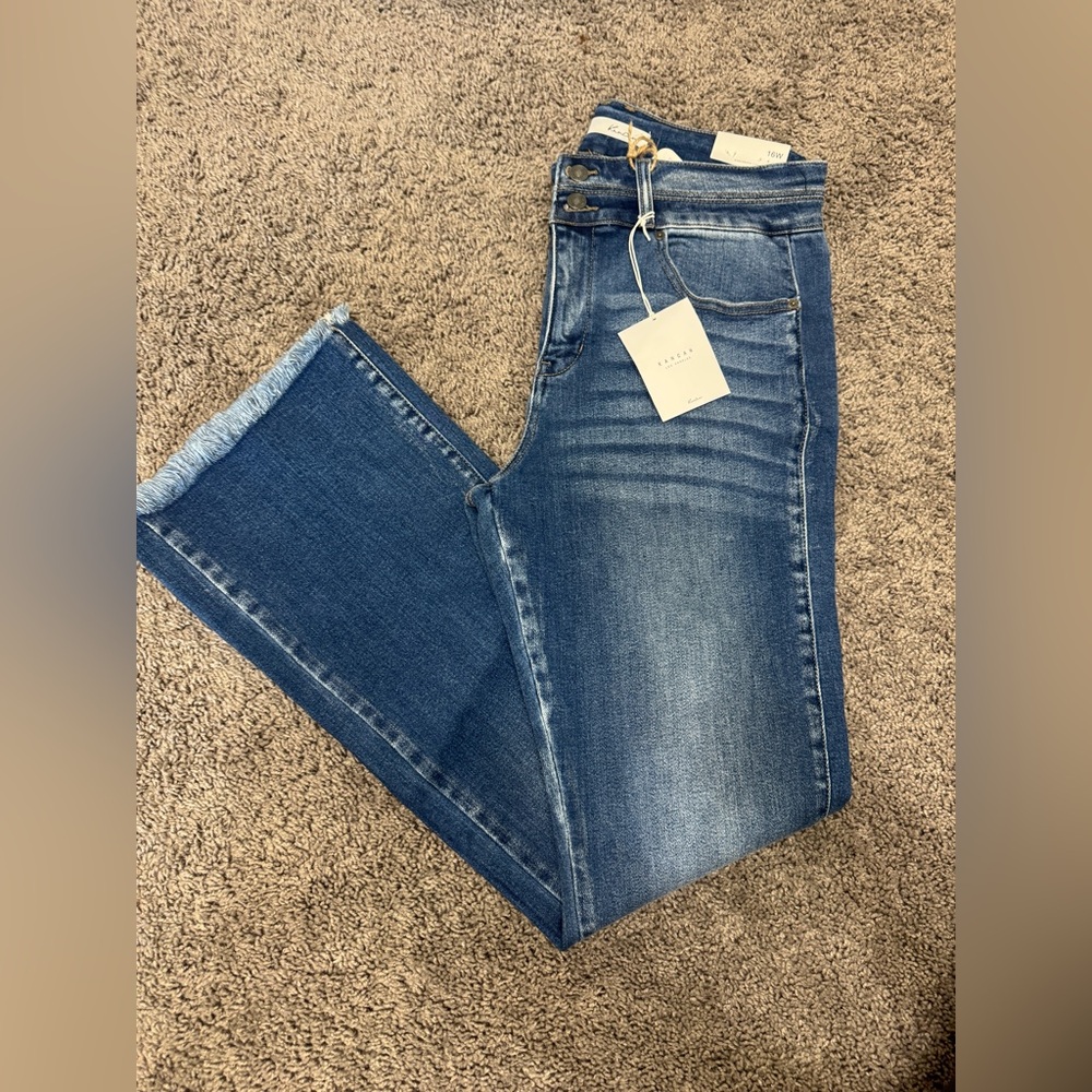 High Rise Plus Size Bootcut Jeans